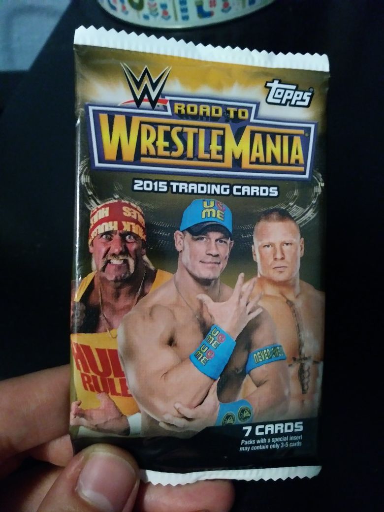 Topps Company Road to Wrestlmania 2015 Trading Cards(Brand New Sealed!)