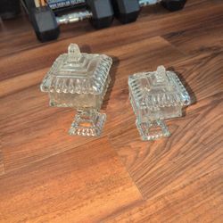 Glass Candy Dishes 