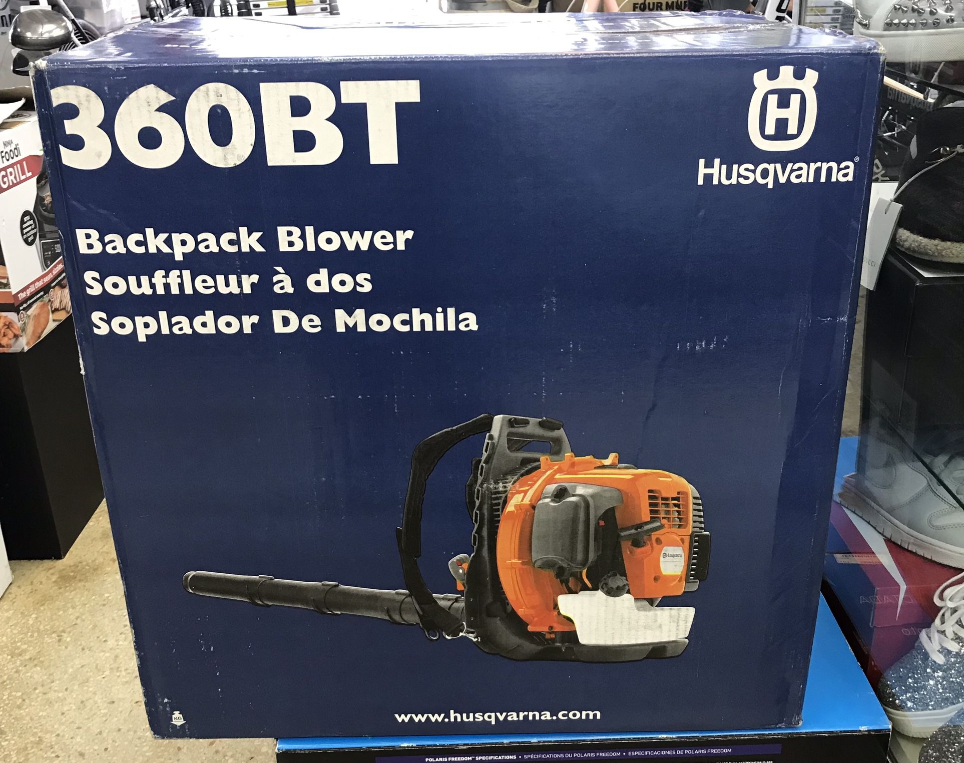 Husqvarna 360BT Handheld Gas Leaf Blower Brand New In The Box