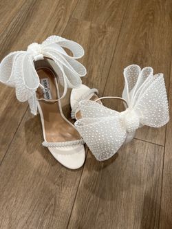 Pearl White Heels