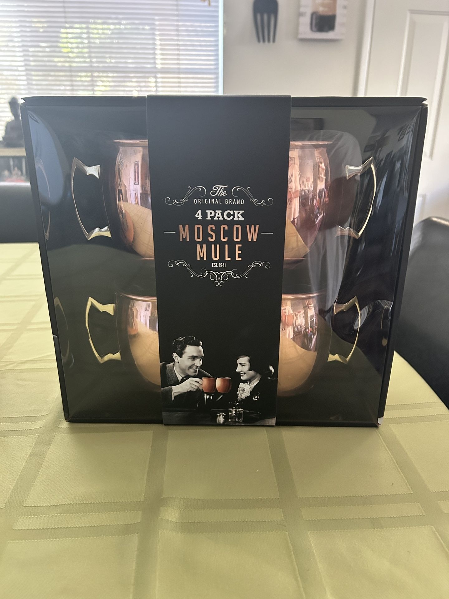 4 Pack Moscow Mule Mugs