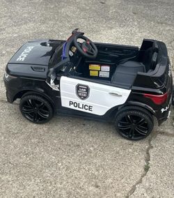 Police Car 12V for Kids