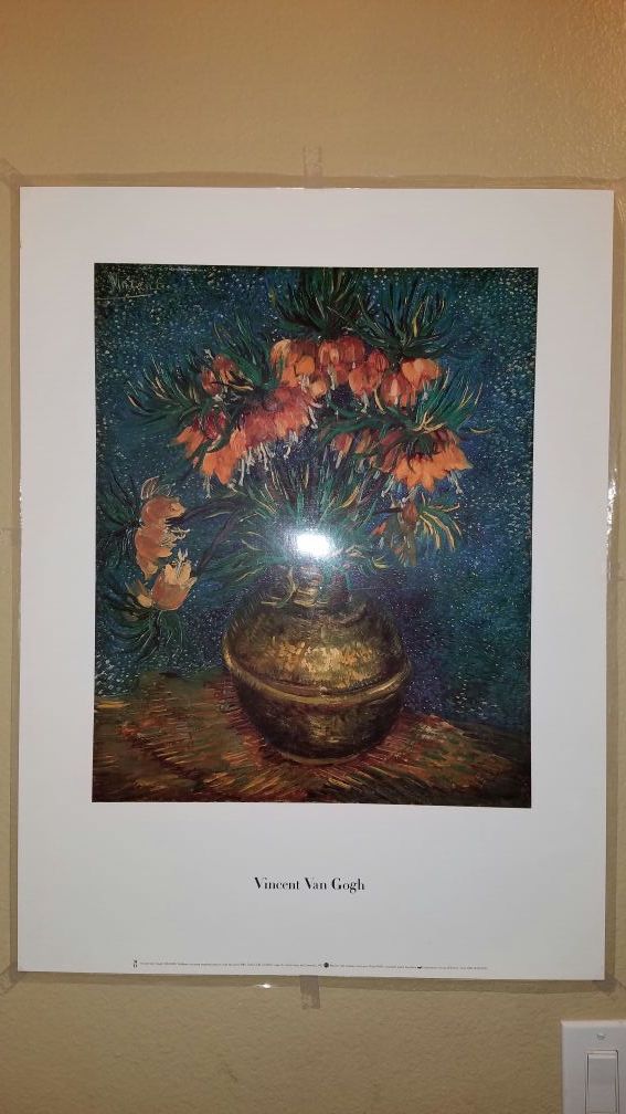 Vincent Van Gogh 23,1/2 × 31,1/3 poster printed in FRANCE