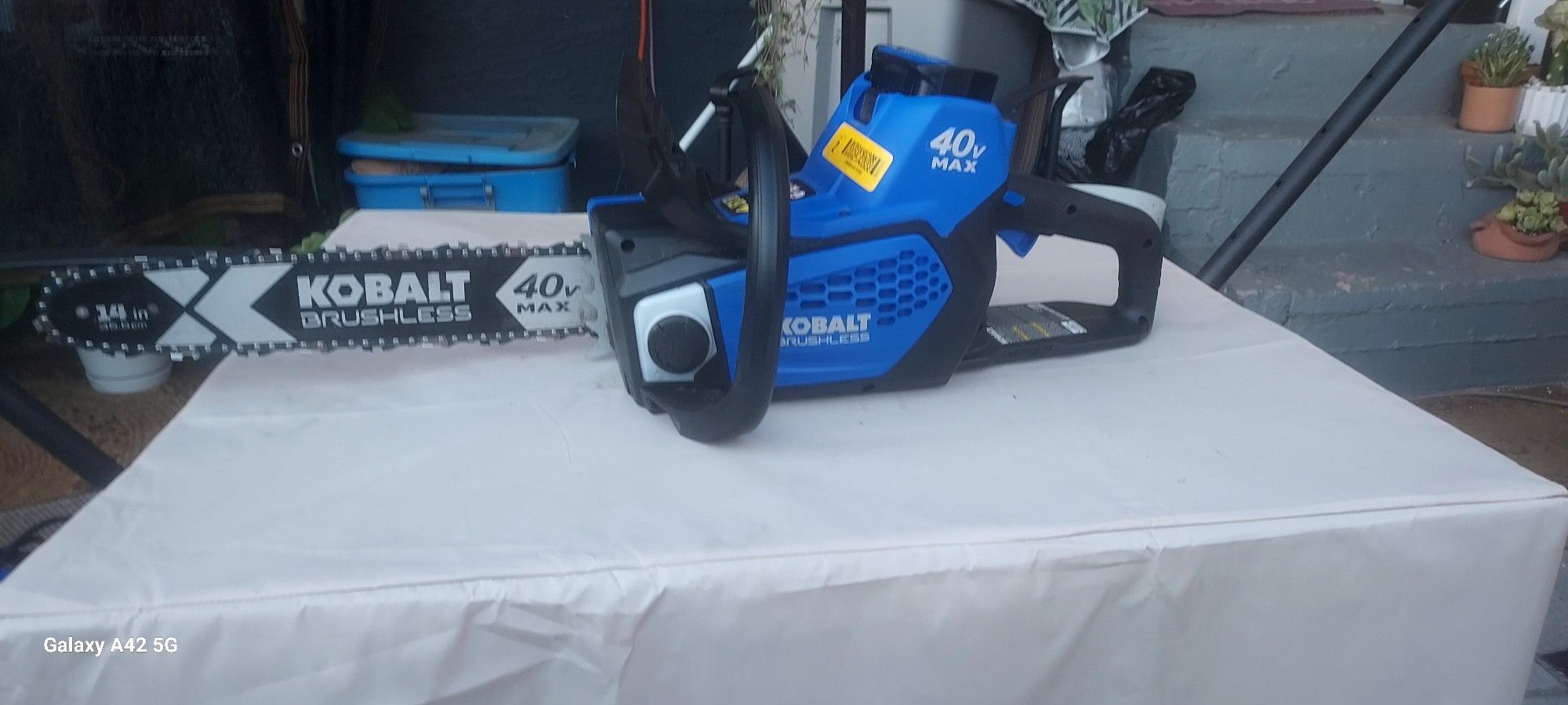 Kobalt 40v Chainsaw for Sale in Riverside, CA OfferUp