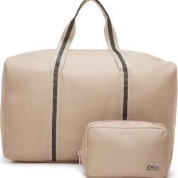 NEW 2PC DSW Weekender Bag + Sling Belt Bag 