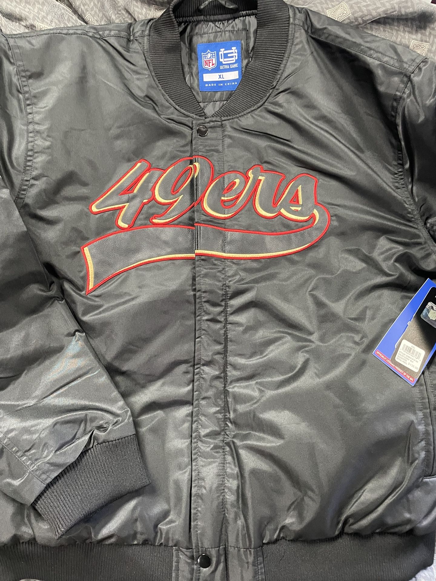 NEW WARRIORS & SF 49ers Jackets Size Large XL XXL
