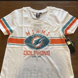 Women Clothes Size Large Miami Dolphins Team Apparel