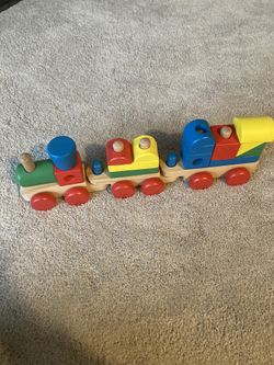 Melissa & Doug Wooden Train