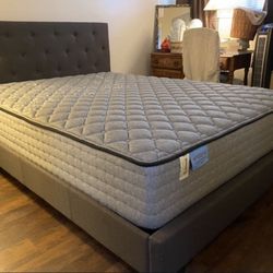 Brand New Tufted Bed Frame