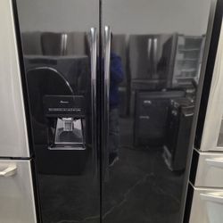 Black Refrigerator 