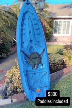 Kayak Pelican 10” FT lifetime with paddle