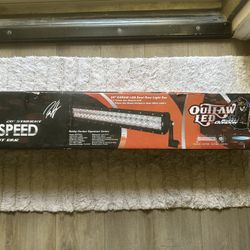 OUTLAW LED 20” Straight Light Bar Robby Gordon Series 