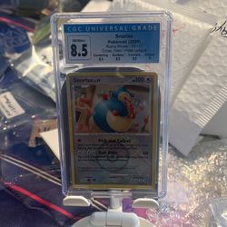 Snorlax 33/111 (2009 Pokemon League) Crosshatch Holo Promo Card CGC 8.5