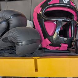 Kids Protective Mask And Gloves 