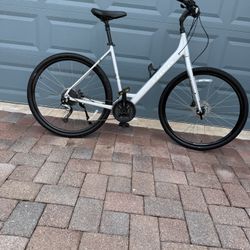 Trek Verve3. 700 wheels.