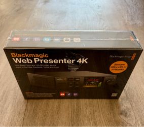 Blackmagic Design Web Presenter 4K Live Streaming