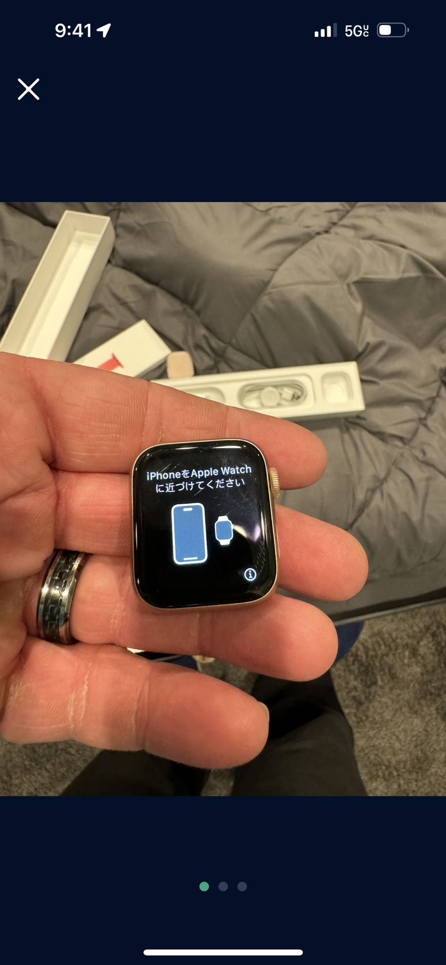 Apple Watch Series 5 GPS And data 40MM Rose Gold