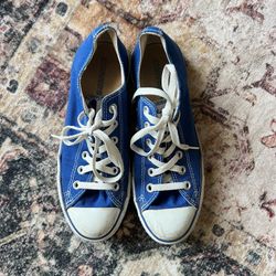 Navy Blue Converse 