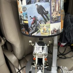 Harley Davidson Lamp 
