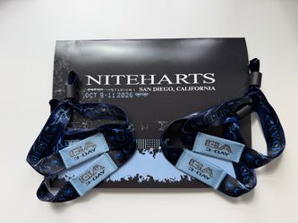 Niteharts 3-day GA Wristband