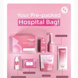 Postpartum Recovery Kit (sealed in box) + Extra free Hospital Supplies