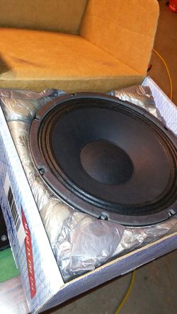 12" Eminence subwoofers