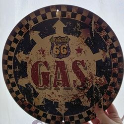 Metal Gas Signs 