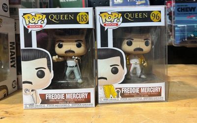 Funko pops queen Freddie Mercury