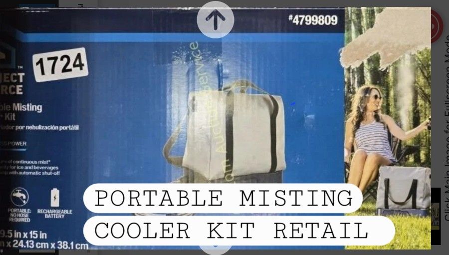 PROJECT SOURCE

PORTABLE MISTING

COOLER