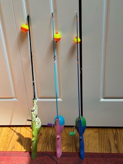 Kid Casters kids fishing rods (My Little Pony PJ Masks & Camo)