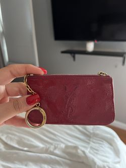 yves saint laurent YSL Genuine Card Case Key Holder