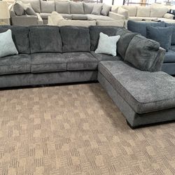 Grey Sectional Couch 