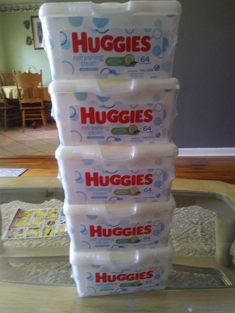 Huggies refreshing clean