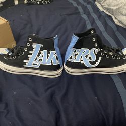 Los Ángeles Lakers One Of A Kind Converse Chuck Taylor’s 