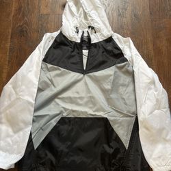 Distortion Men’s Large rain/wind resistant jacket