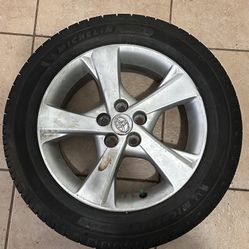 Michelin Tires and Toyota Rims