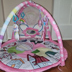 New Baby Girl Play Mat With Toys 