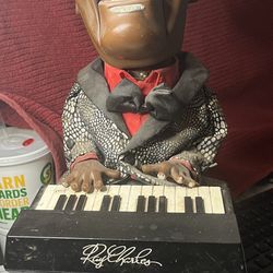 Vintage Ray Charles Animated Keyboard Figure – Musical Collectible