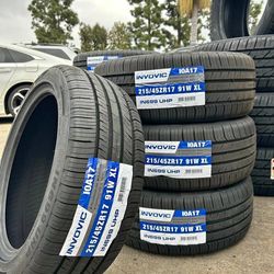 215/45ZR17 Set Of 4 invoic New Tires