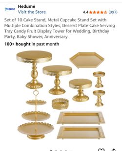 Dessert dishes -used once