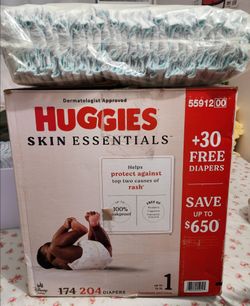 Huggies and pampers