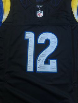 Black Los Angeles rams puca Nacua jersey