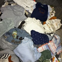 Baby Boy Clothes 0 -6 Mo 