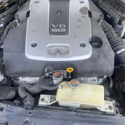 2014 Q50 3.7 AWD Motor And Drivetrain 