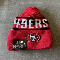 PRICE IS FIRM Brand new San Francisco 49ers beanie