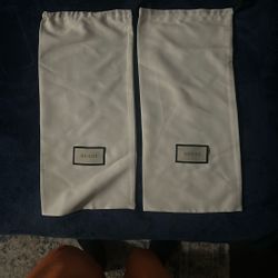 Gucci Dust Bags and Gucci shoeboxes