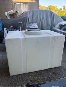 New Water tank for carwash