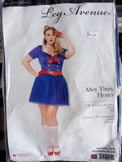 Sailor Honey Costume 1X/2X! New!!