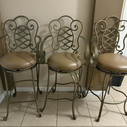 (3) Bar Stools 