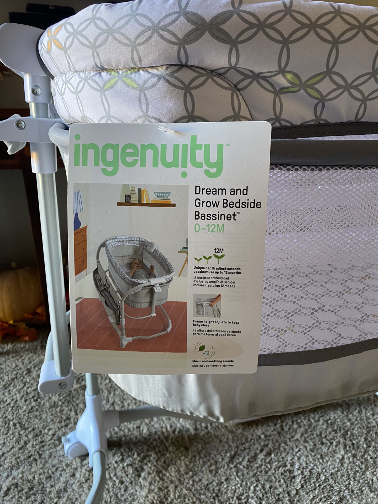 Ingenuity Dream And Grow Bedside Bassinet